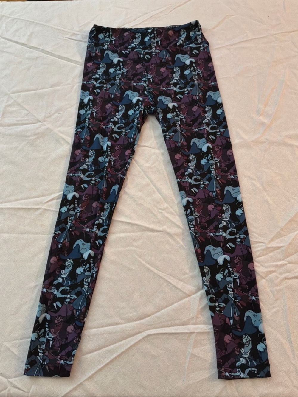 ****** Disney LuLaRoe Character Print Leggings in Purple and Black ******